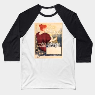 LA LIBRE ESTHETIQUE Concerts & Conferences 1896 by Artist Théo van Rysselberghe Baseball T-Shirt